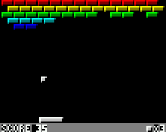 Arcade Classics Breakout gameplay